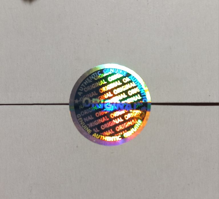 Голографічні наліпки-пломби 100 шт