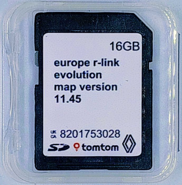 Mapy 1145 Renault R - Link TomTom 2025