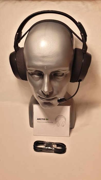 Słuchawki bezprzewodowe Steelseries Arctis 9X BLUETOOTH - jak NOWE.