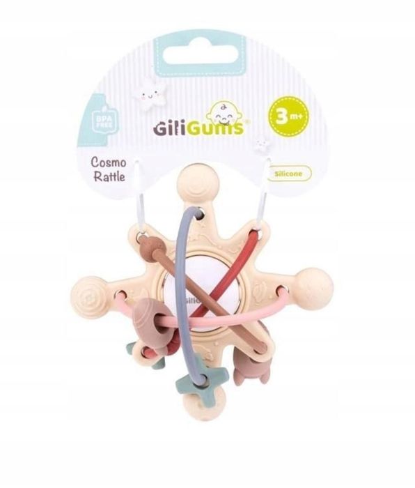 Grzechotka Kosmos kolorowa blister,304x122 mm