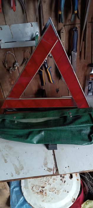 Знак аварійної зупинки,СРСР,новий.