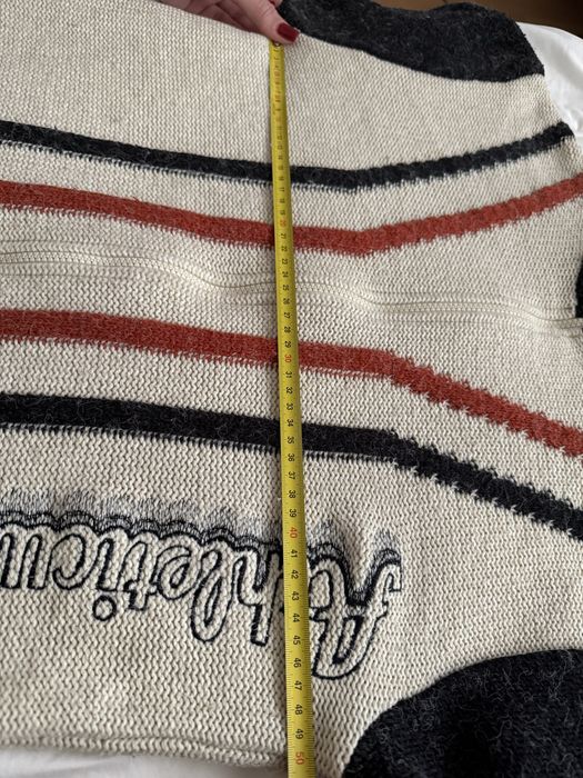 Ciepły męski sweter rozpinany, używany, rozmiar L/XL