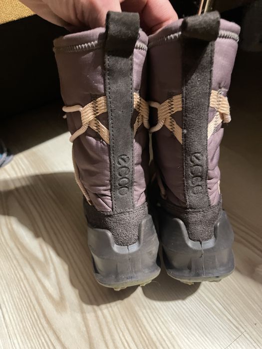 Ecco чоботи 18-19 см ,30 р gore-tex , зимові