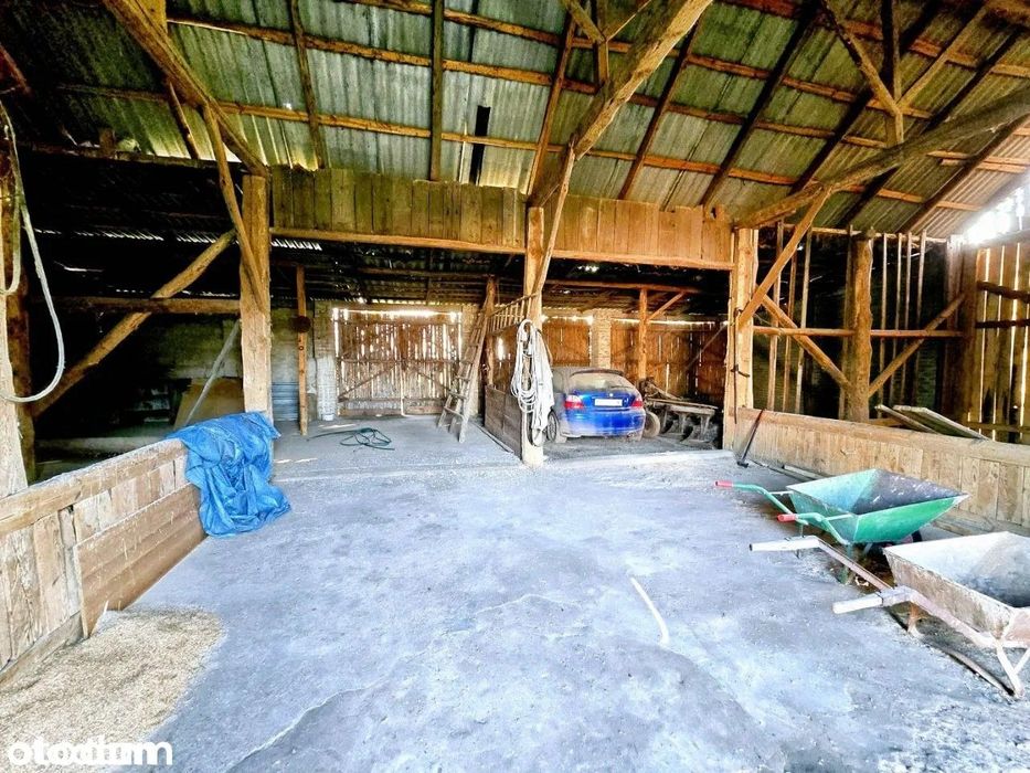 Działka budowlana z budynkami gospodarczymi | MPZP | 2351 m2