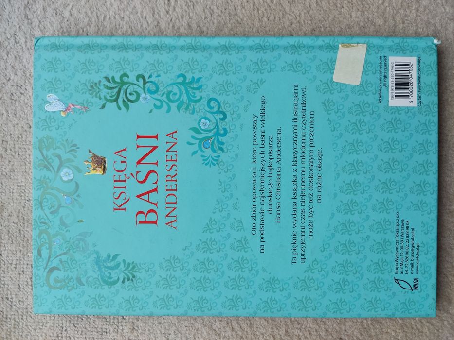 Książka "Księga baśni Andersena" - nowa