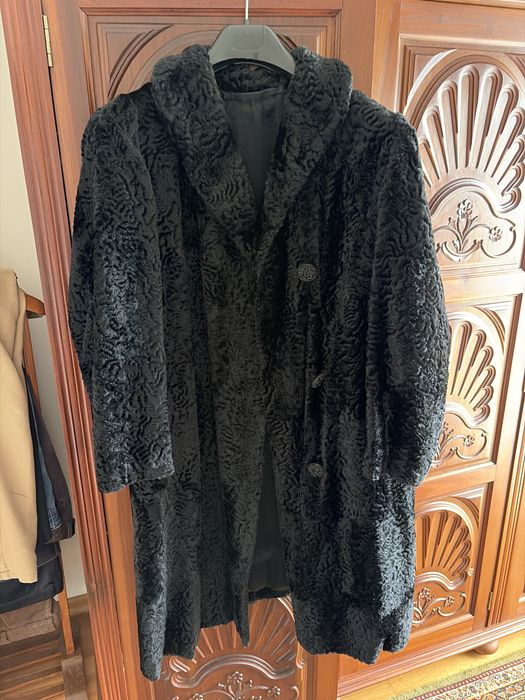 Casaco Comprido Astrakan