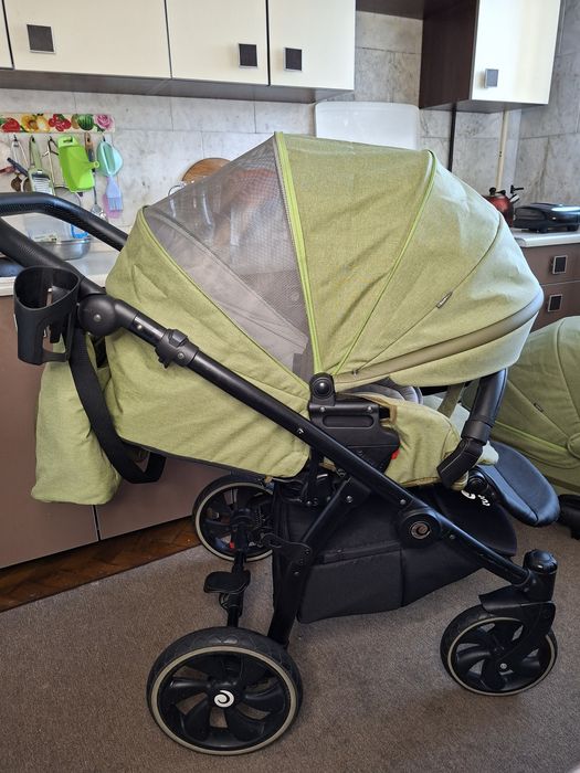 Коляска 2 в 1 Tutis uno,дитячий візочок люлька