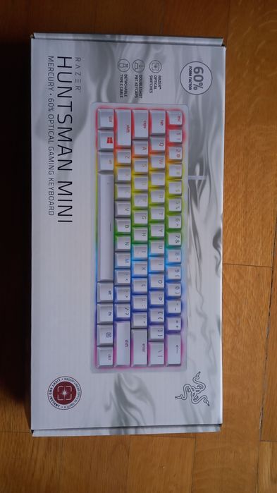 Teclado Razer Huntsman Mini White Edition