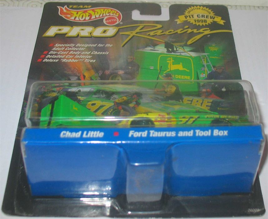 Hot Wheels - Ford Taurus Nascar "John Deere" - Chad Little (1998)