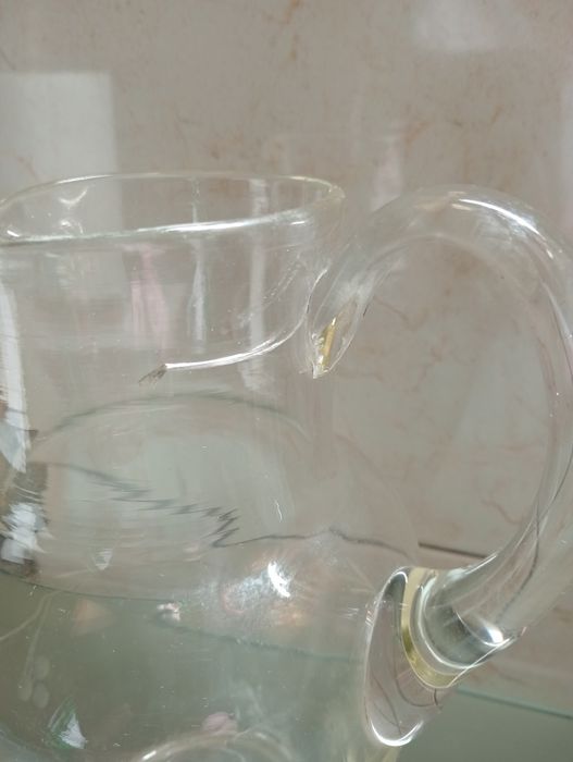 Canecas de vidro antigas