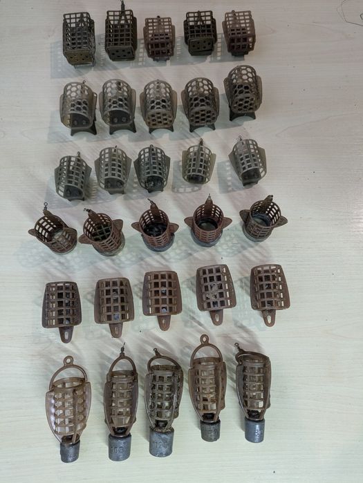 Кормушки фідерні для риболовлі.кормущки фидерные для рибалки.