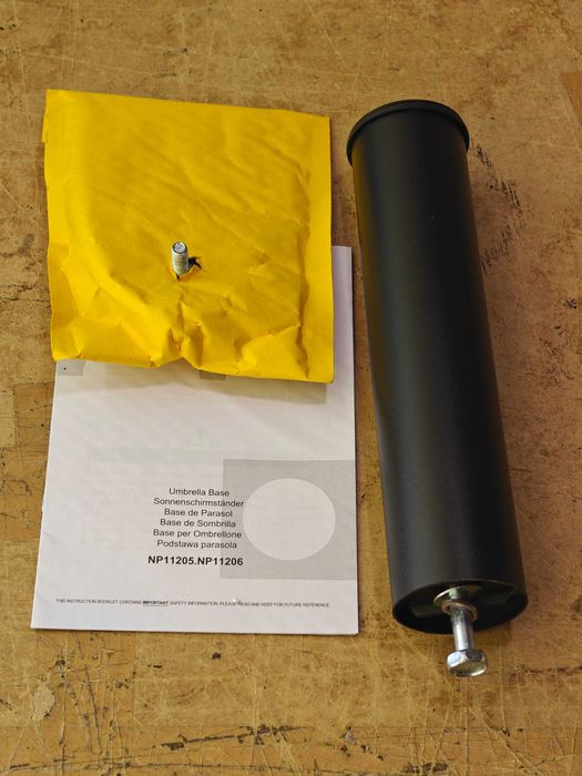 Stojak na parasol podstawa do parasola z żywicy NP11205