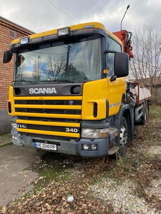 Кран-маніпулятор Scania