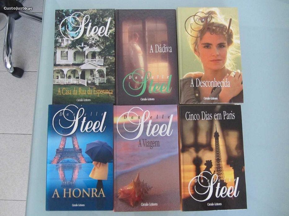 36 Livros Danielle Steel, Circulo de Leitores, Capa Dura