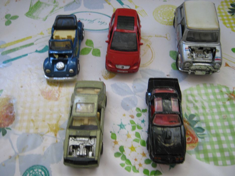 Lote de carros de coleção