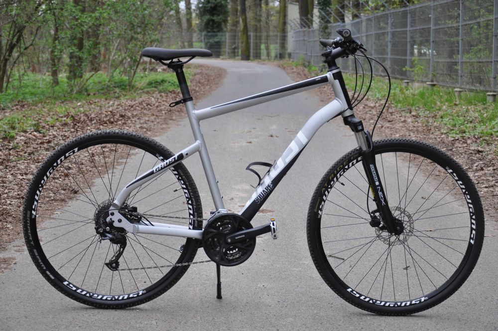 GHOST SQUARE CROSS   3x9 Shimano ALTUS, koła 28, rama L, stan BDB