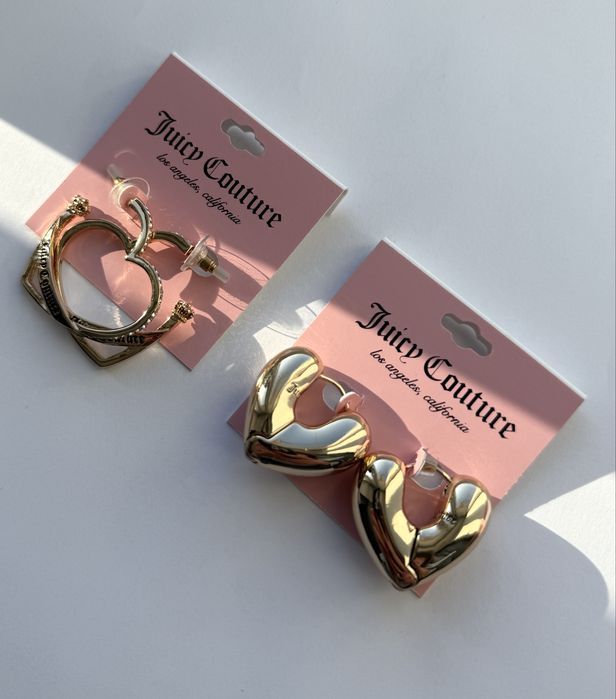 Подарунковий набір Juicy Couture новий оригінал, сережки, прикраси