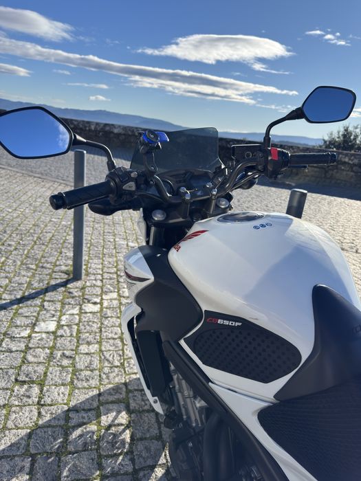 Troca Honda CB650 F