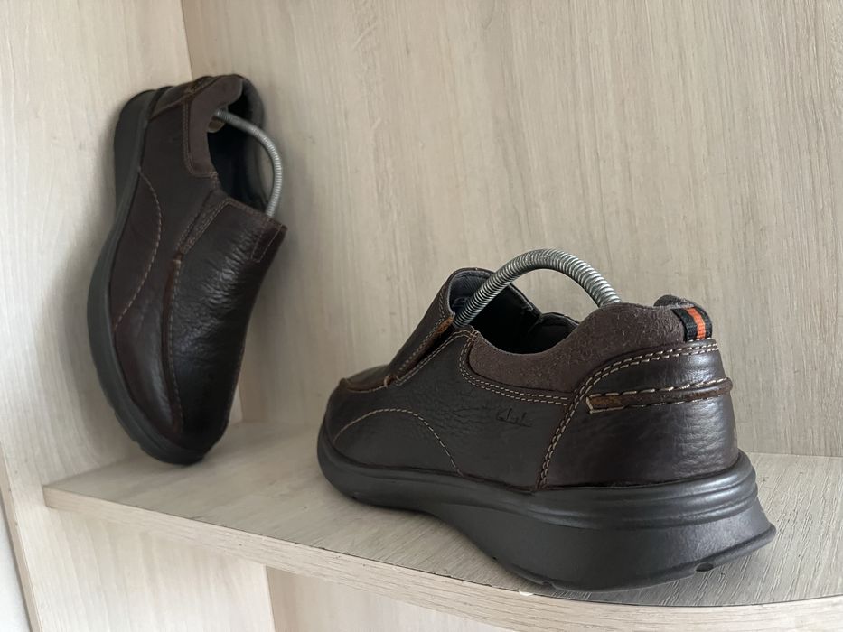 Як нові шкіряні макасіни 44розмір Clarks оригінал