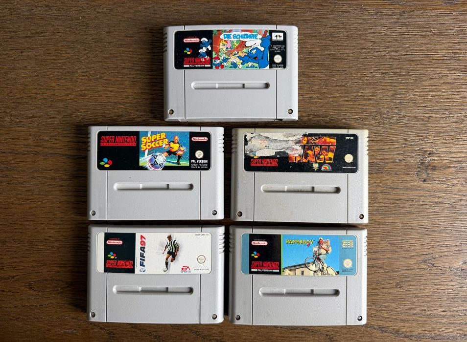 Продам картриджі Super Nintendo (SNES)