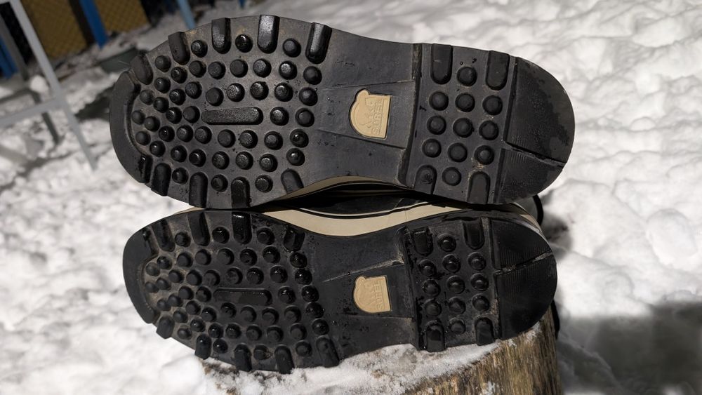 SOREL Caribou Reserve — зимові черевики теплі шкіряні чоботи Eur 44-45