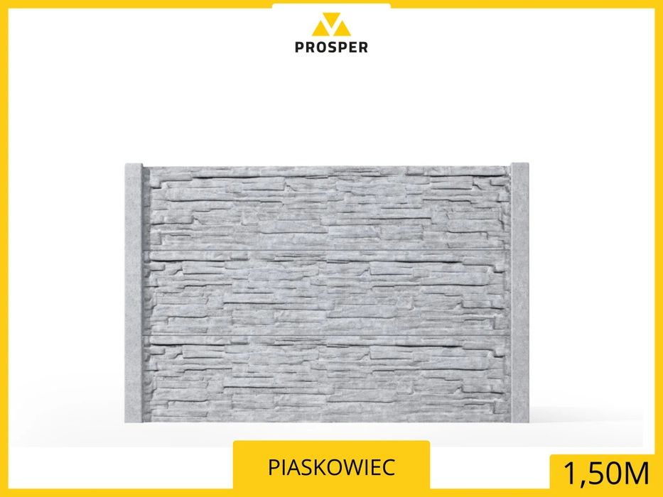 OGRODZENIA BETONOWE nowoczesne 1,5m ogrodzenie TRANSPORT HDS