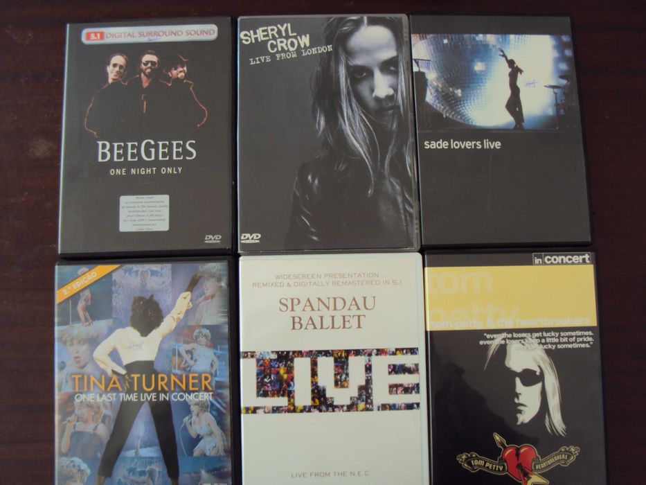 Vendo DVD´s musicais