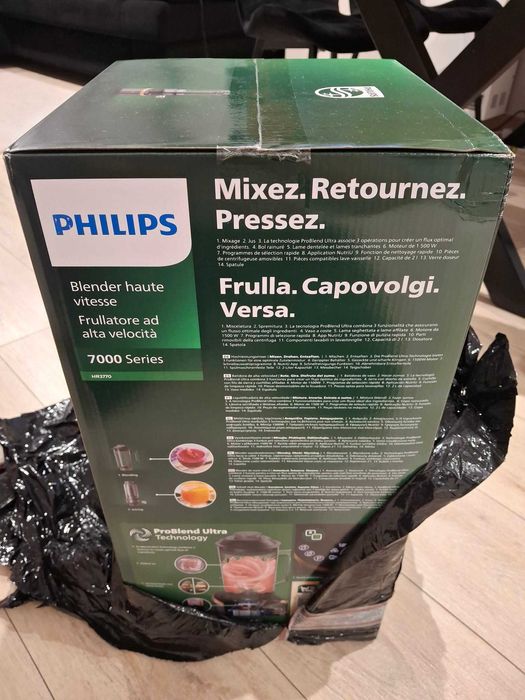 NOWY Blender Sokowirówka PHILIPS Flip&Juice HR3770, 7000 Series
