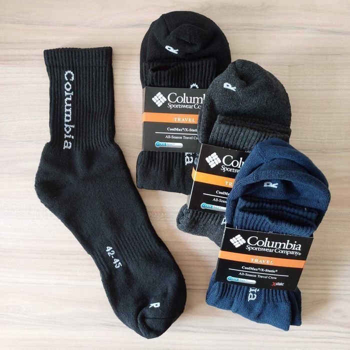 Чоловічі термошкарпетки Columbia Мужские теплые носки TNF Termo, Коламбія/Колумбія