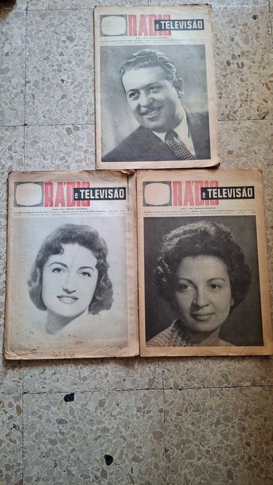 Antiguidade Jornais Rádio e Televisão de 1959