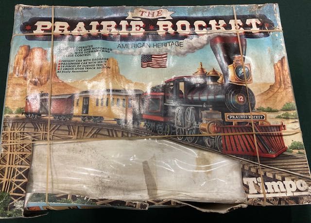 Comboio "Prairie Rocket Train" da Timpo Toys (England)