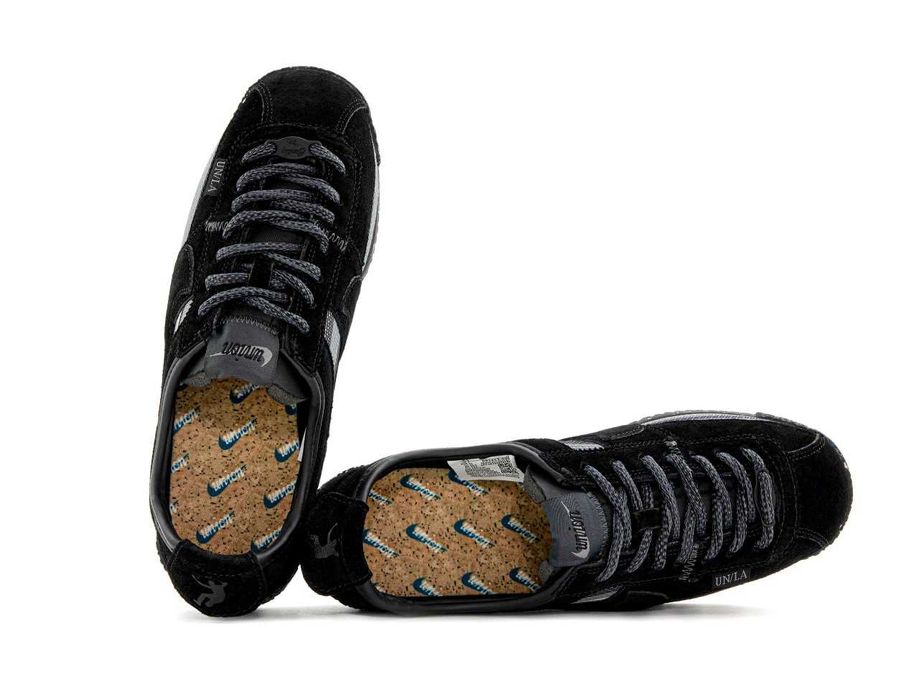 Чоловічі кросівки Nike Cortez x UNION "Black/Grey" Розміри 41-45