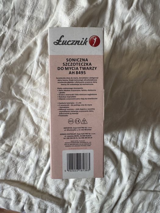 Łucznik soniczna szczoteczka do mycia twarzy