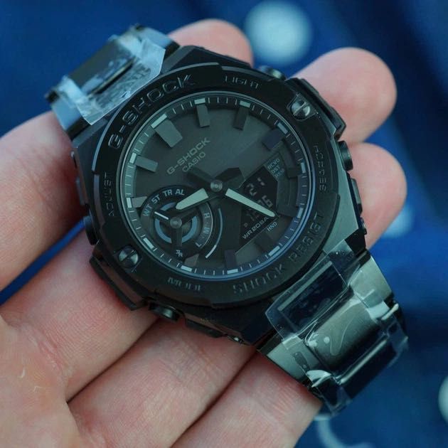 Мужские часы Casio G-SHOCK GST-B500BD-1AER годинник