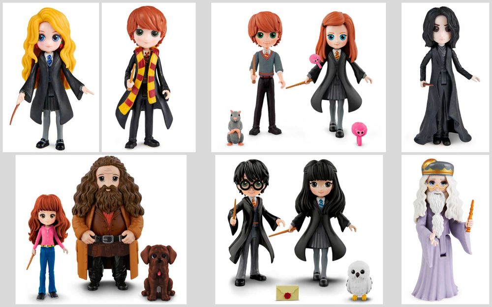 Комплект 7в1 Wizarding world SM22005/7640/7657/7633, SM22008-2/3/4/5