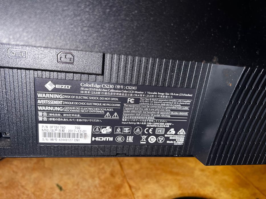 Monitor Eizo CS230
