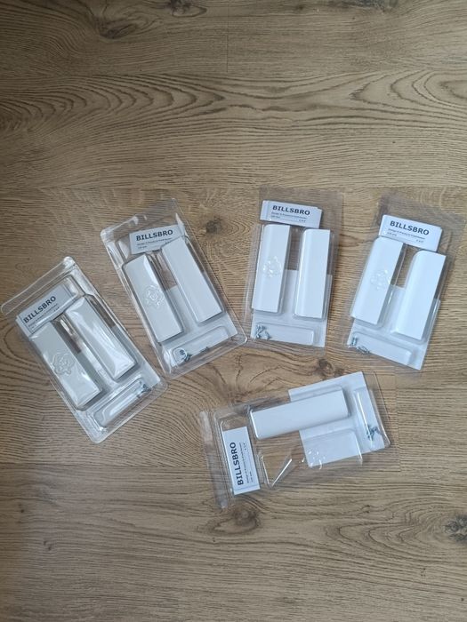 Billsbro uchwyty ikea białe 8 szt + 1 gratis