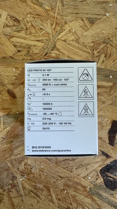 Żarówka LED 4000k 3,1W 120 stopni