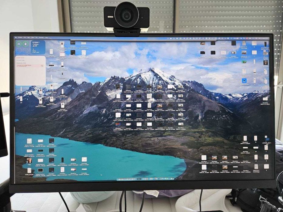 Monitor BenQ PD2705U 27" 4K IPS USB-C, como novo, caixa completa