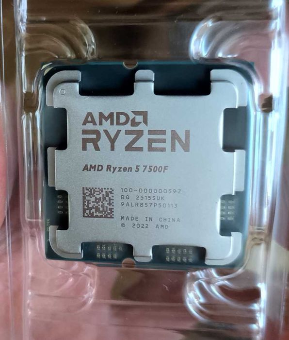 Процессор AM5 Ryzen 5 7500f 6 ядер 12 потоків 3.7-5.0ghz