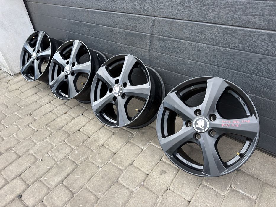 Felgi aluminiowe 16” 5x112 do Skoda
