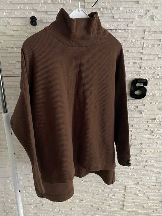 By o la la mięsisty prążek golf czekoladowy