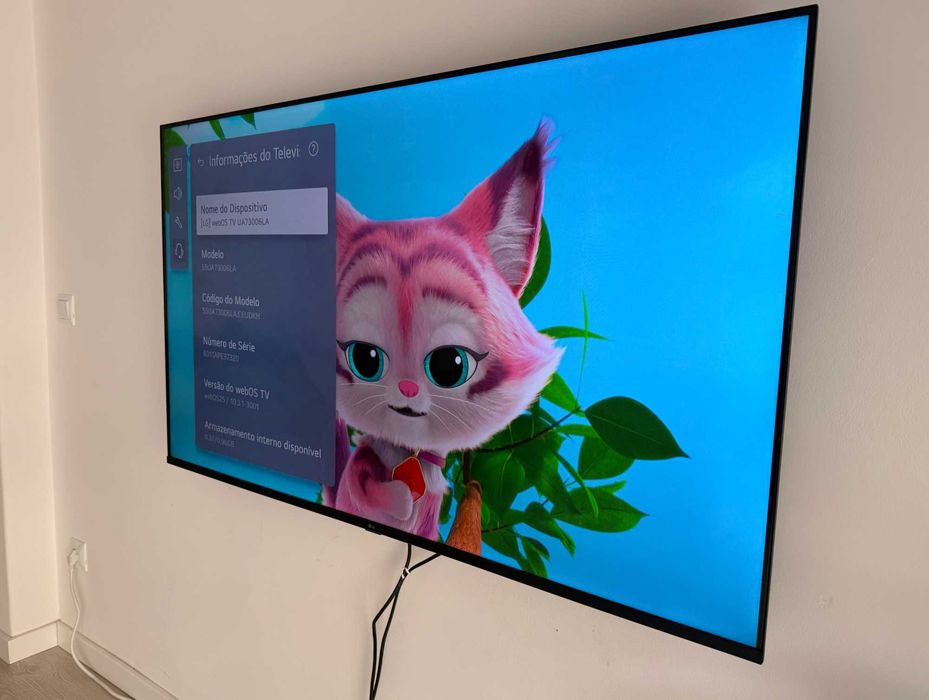 TV LG 55 -  4K uhd - Smart TV - PERFEITO estado