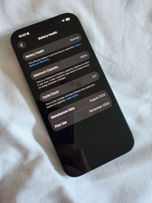 iPhone 15 Pro 128gb Preto Titânio (100% saúde bateria)