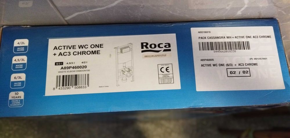 2 Autoclismos embutidos ROCA