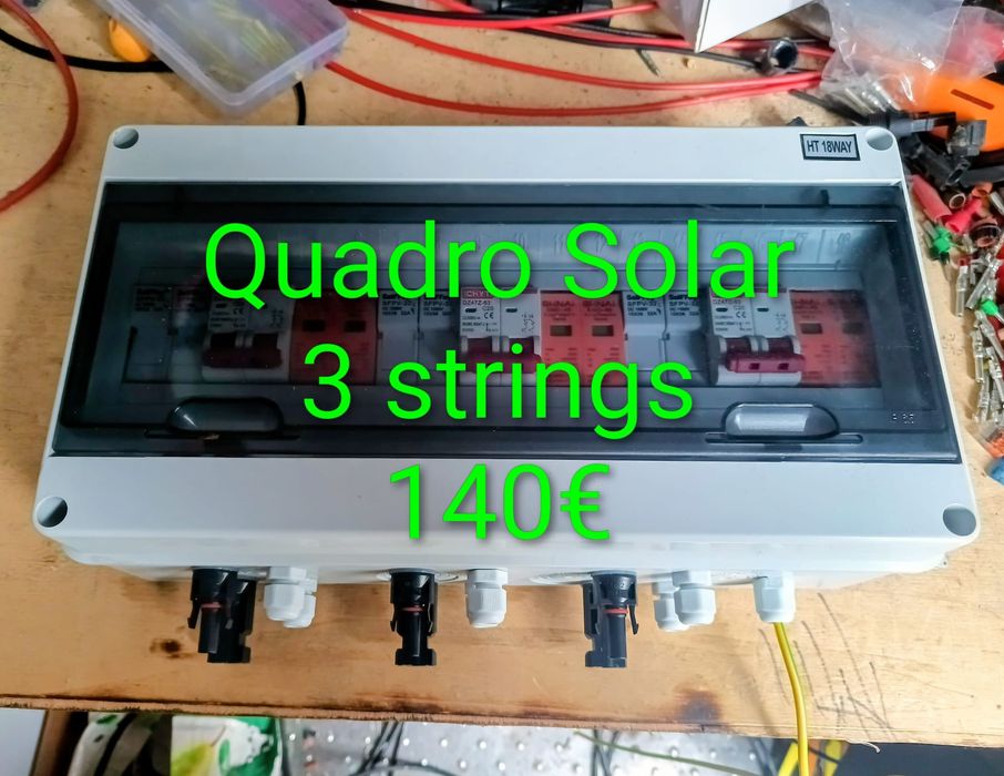 Quadro Solar Kit proteção painéis solares fotovoltaico  elétrico caixa