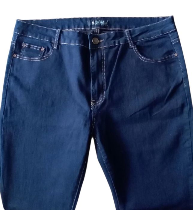Spodnie jeans roz 50