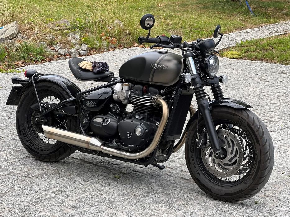 Triumph Bonneville Bobber Triumph Bonneville Bobber / 2022 / MOCNO DOPOSAŻONY