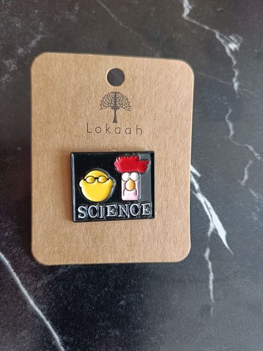 Przypinka pin science nauka