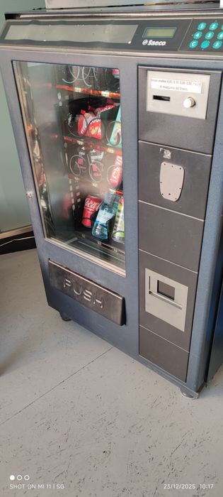 Máquina snacks - bebidas